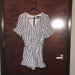 Brand New Striped Romper